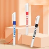 The Baok double-headed art outlining pen can be inked with black marker pen. It is a non-fading drawing and outlining pen for water-based students details Picture
